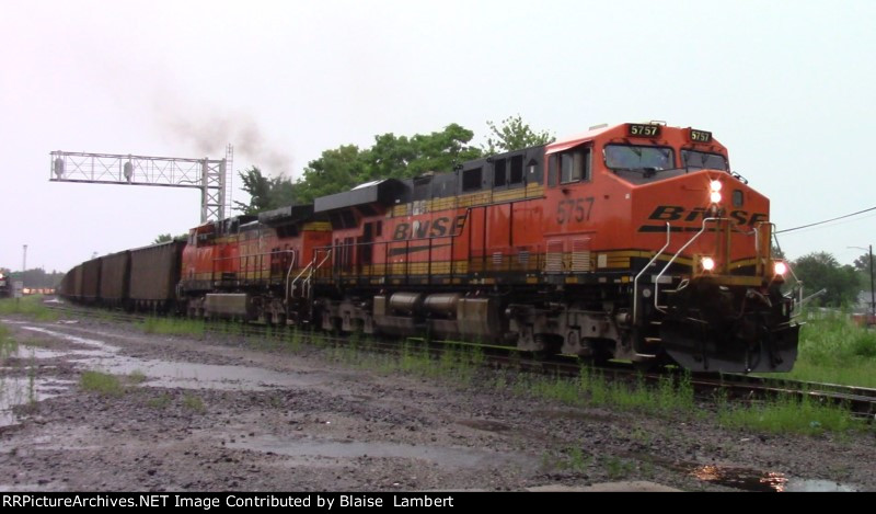 BNSF coal train